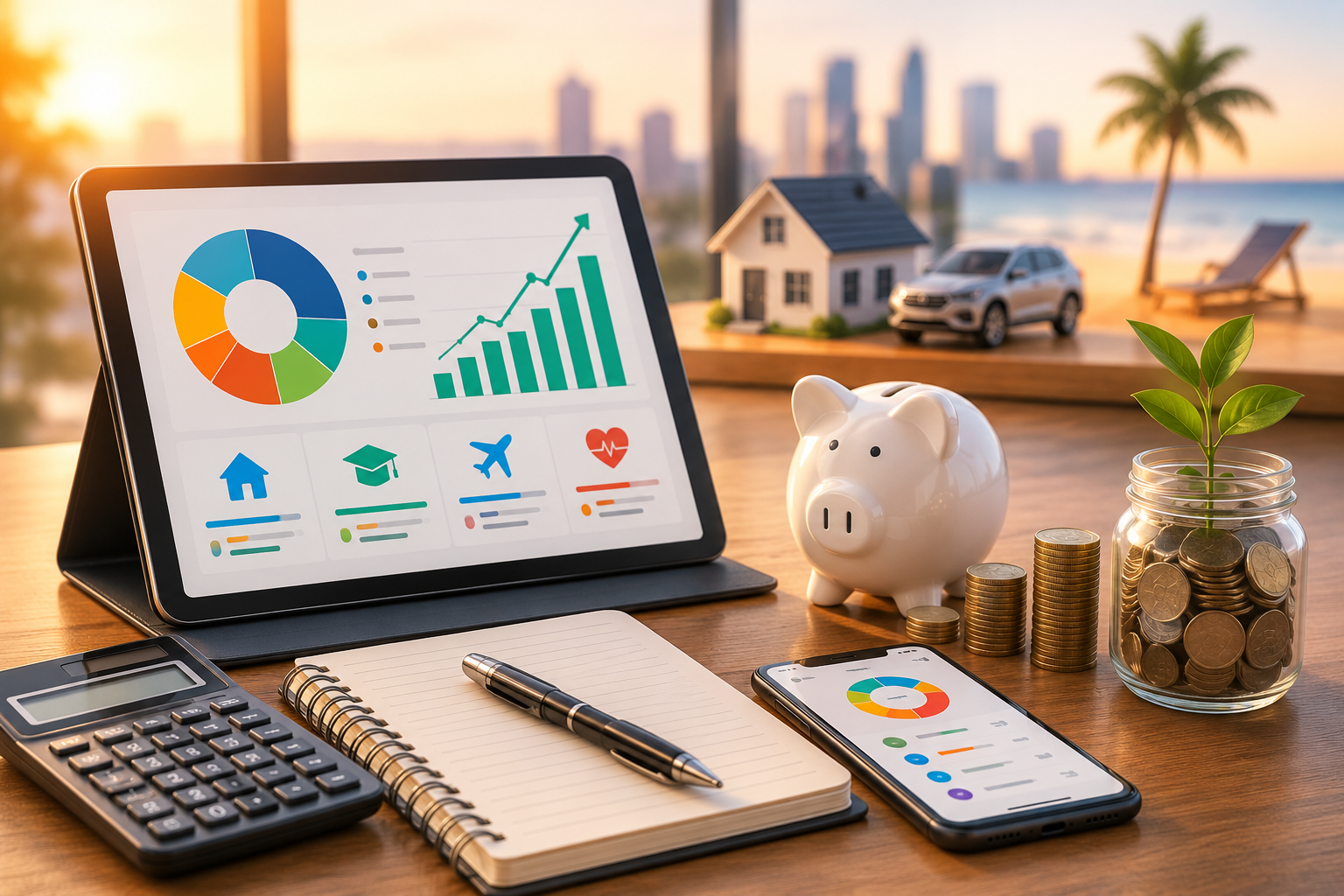 A importância de acompanhar suas receitas e despesas para conquistar seus objetivos financeiros